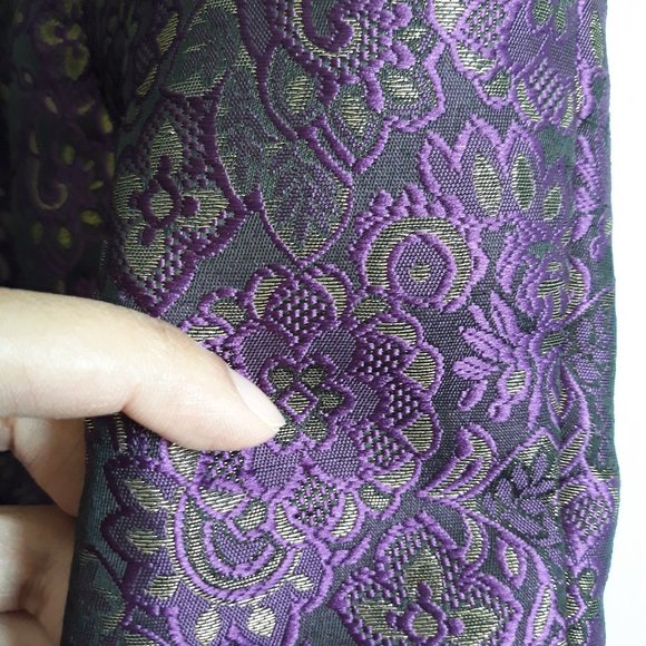 Adrianna Papell Sz 12 Brocade Sheath Dress Lined Wedding Mother of the Bride - Picture 10 of 10